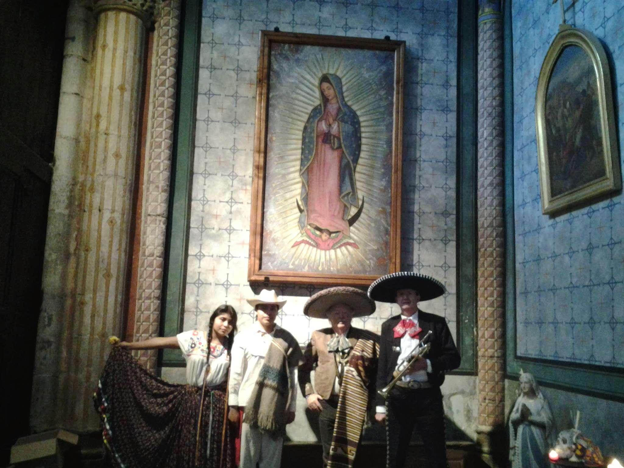 Nos mariachis avec le célèbre 'El Charro Francés'