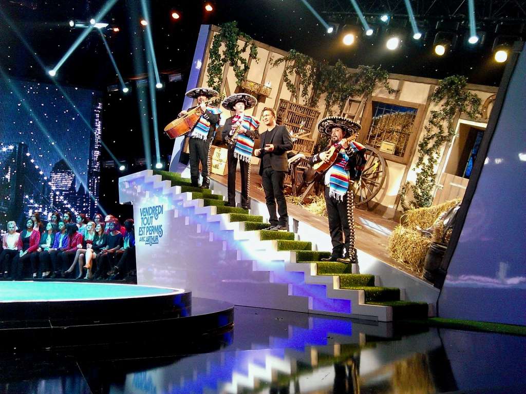 Notre passage sur le décor penché